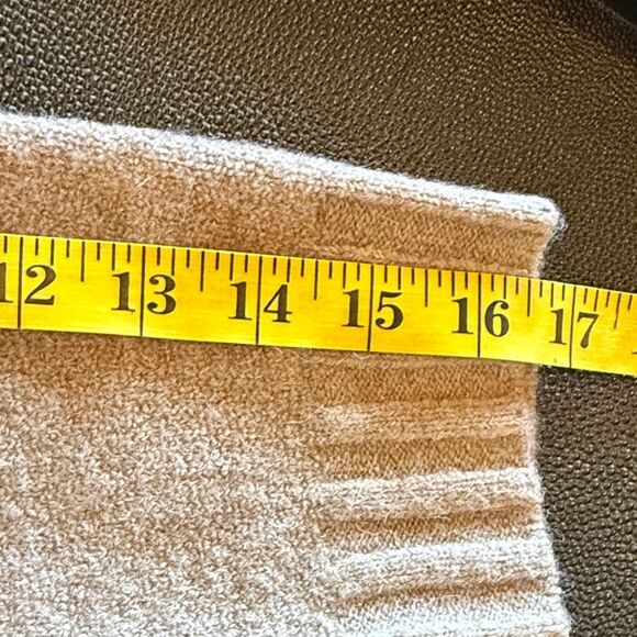 J. Crew Camel wool blend Oversized Open-Front Cardigan size Small - Picture 10 of 10